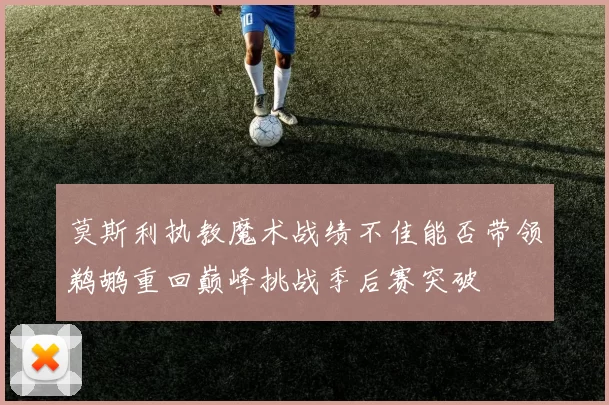 莫斯利执教魔术战绩不佳能否带领鹈鹕重回巅峰挑战季后赛突破